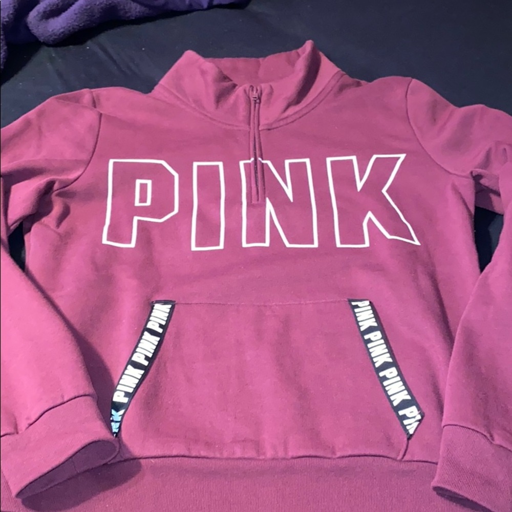 PINK half zip